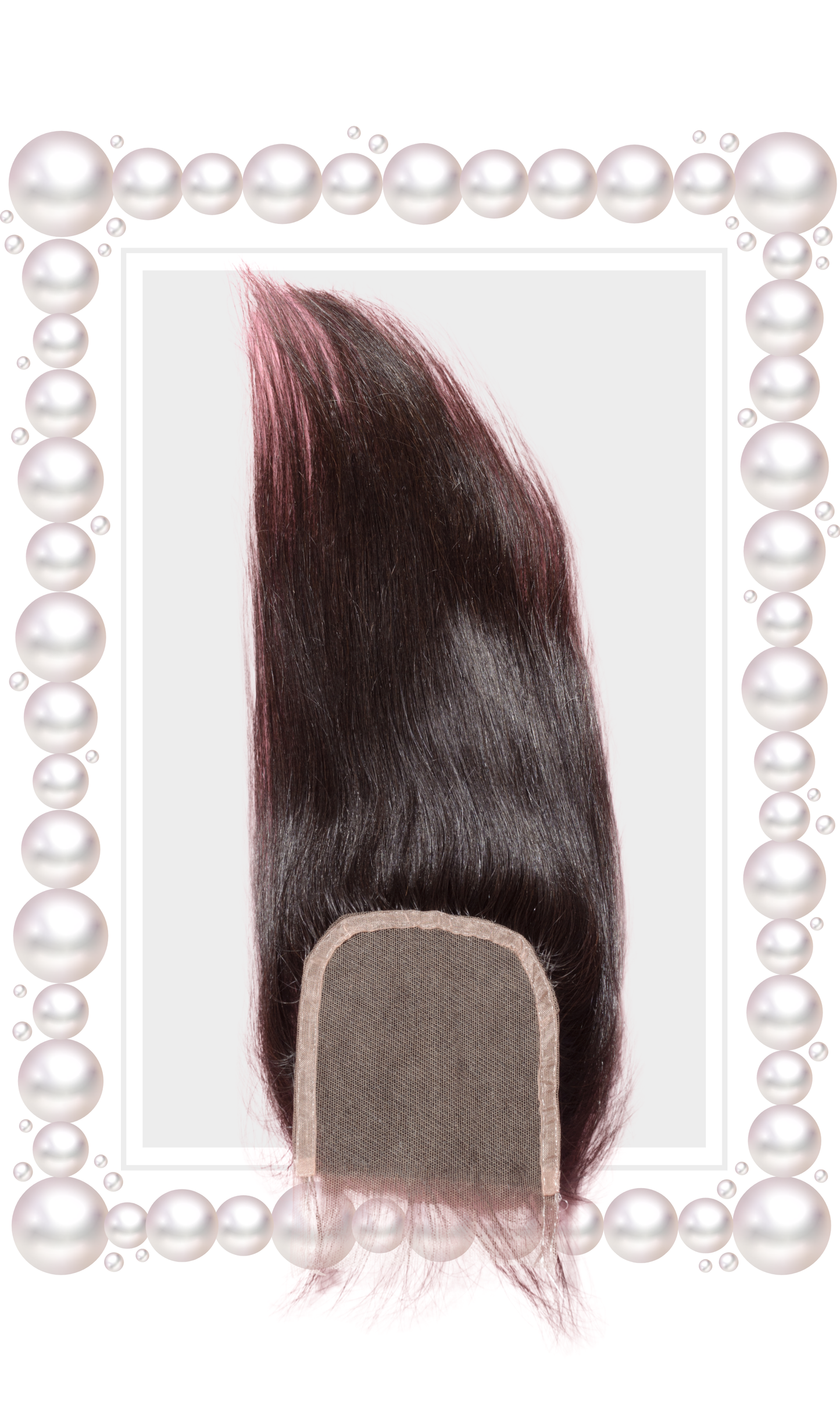 6X6 Luxe Straight Scahlp FILM LACE closure