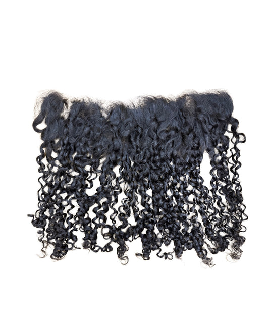 13X4" LM Baby Curly HD Frontal