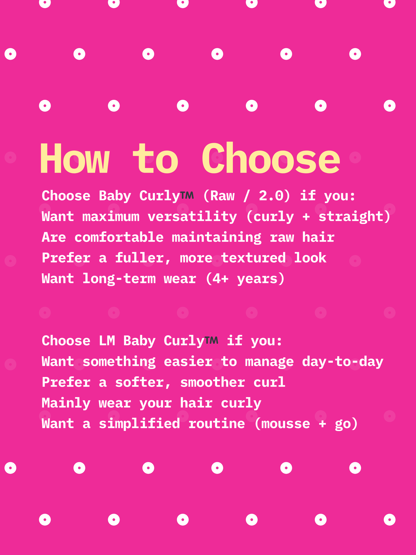 LM Baby Curly™️ (Low-Maintenance Collection)