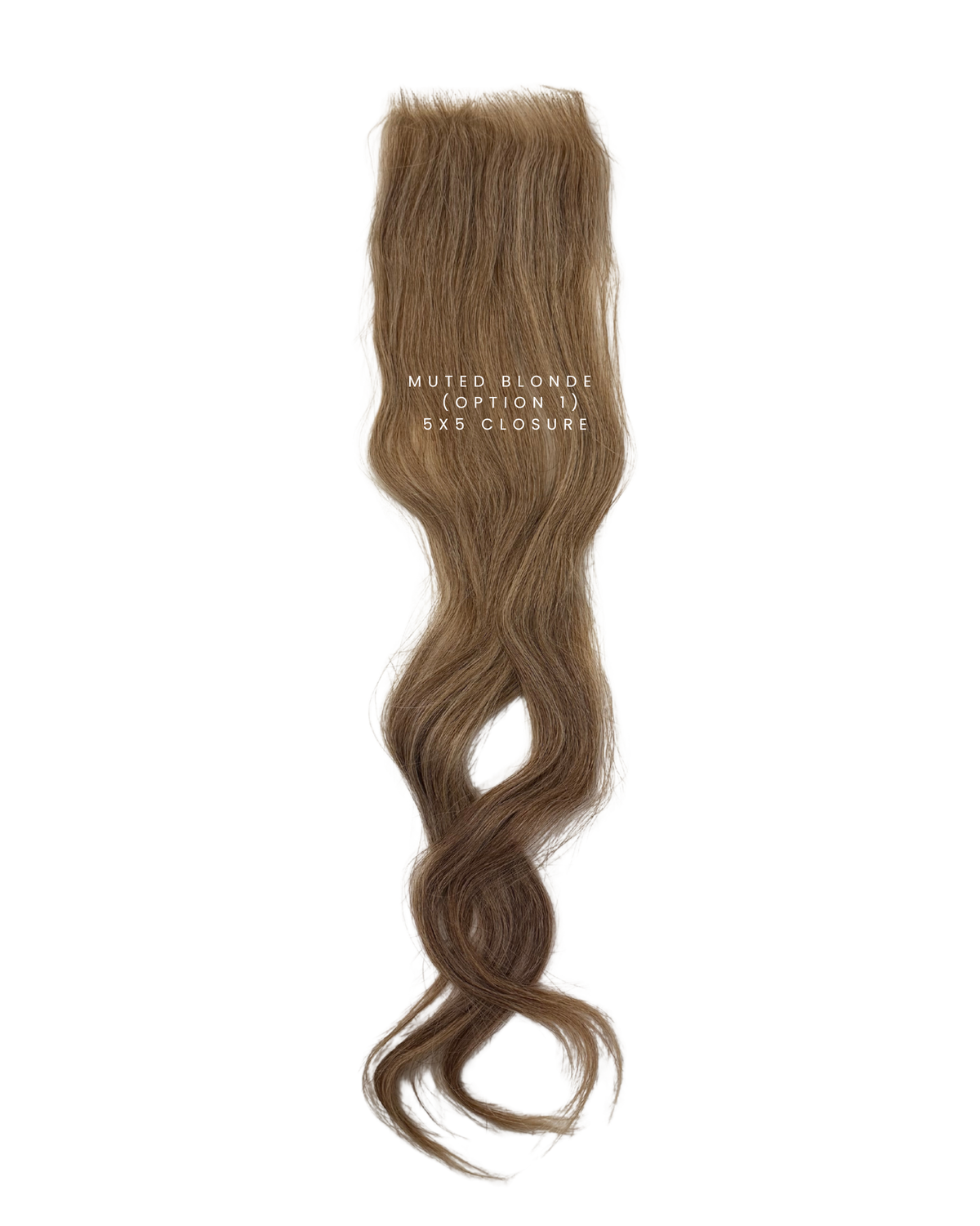 Muted Blonde (option 1) 5X5 HD Closure