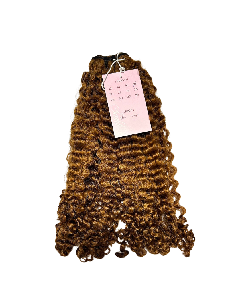 BABY CURLY™  Dark Honey - Raw Hair
