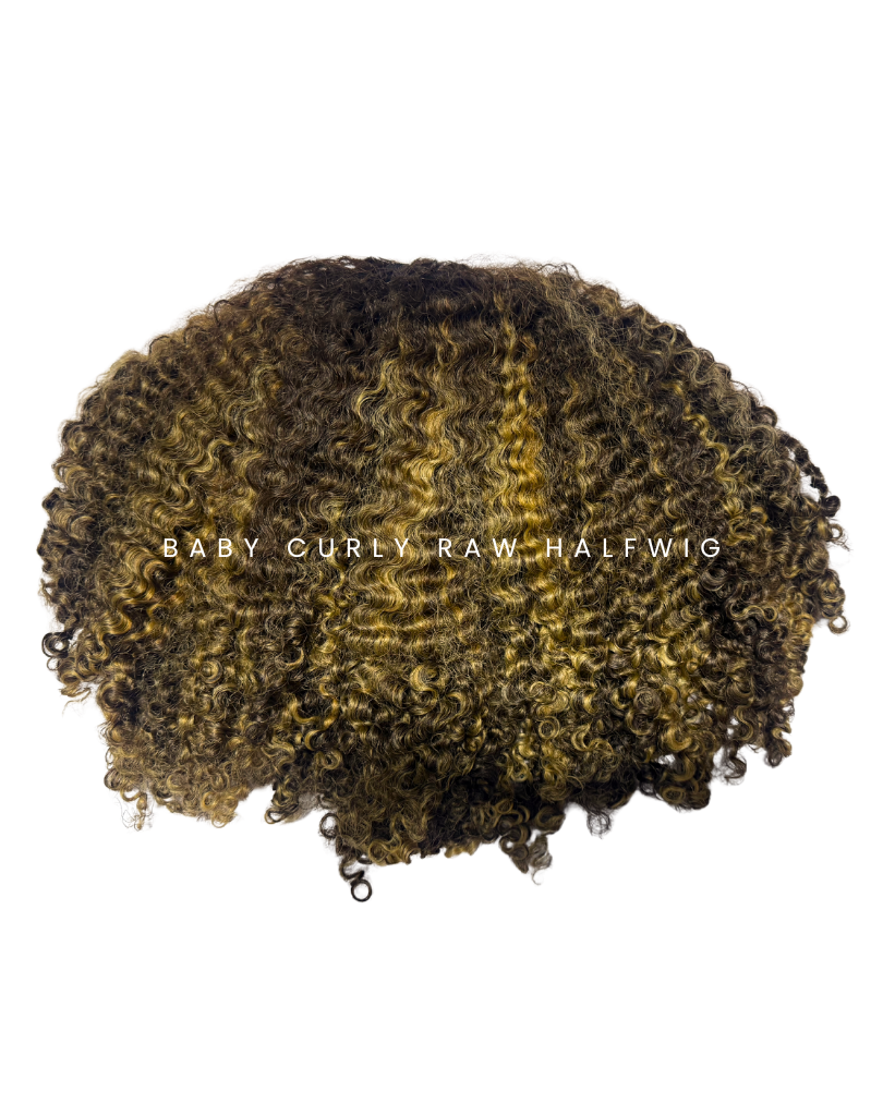 BABY CURLY™  Half wig Toffee latte