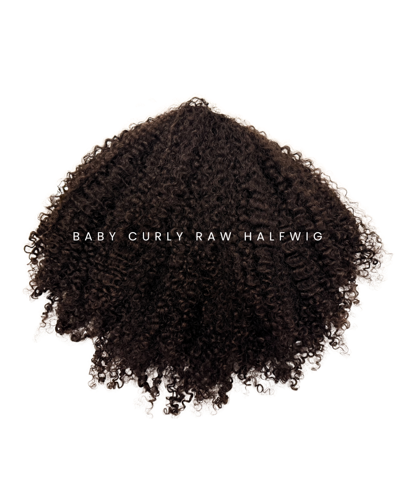 BABY CURLY™  Half wig 1b