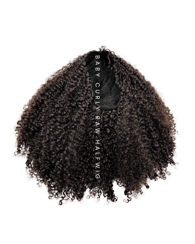 BABY CURLY™  Half wig 1b